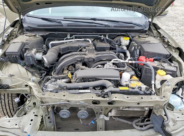 4S4BTADC2M3206298 2021 SUBARU OUTBACK Green Engine compartment view