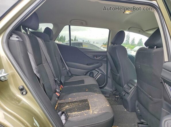 4S4BTADC2M3206298 2021 SUBARU OUTBACK Green Rear interior view