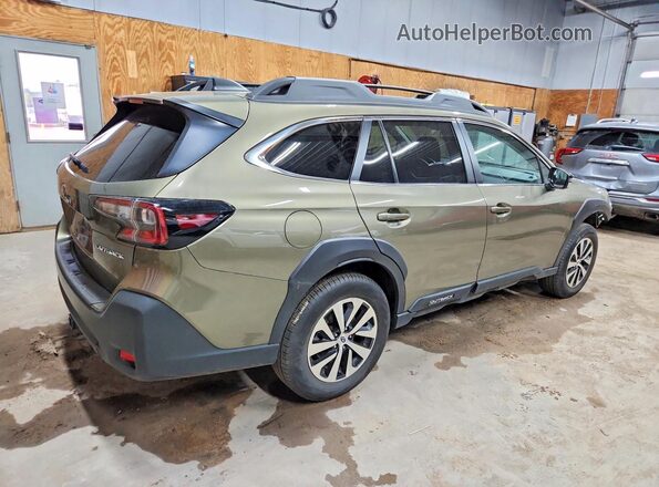 4S4BTADC2S3131650 2025 SUBARU OUTBACK Зеленый Задняя правая четверть