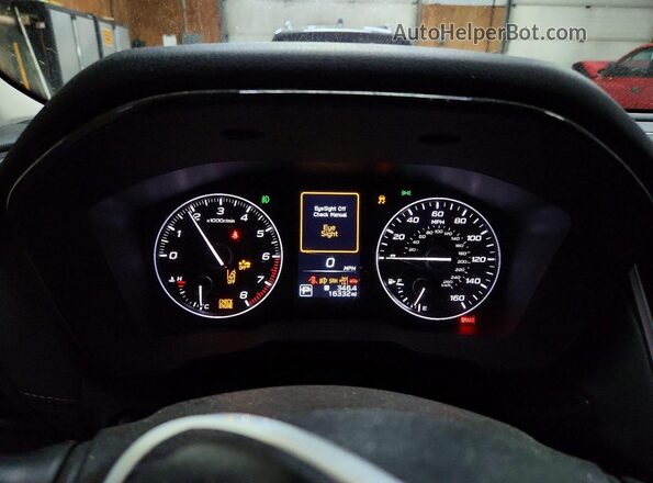 4S4BTADC2S3131650 2025 SUBARU OUTBACK Зеленый Вид щитка приборов