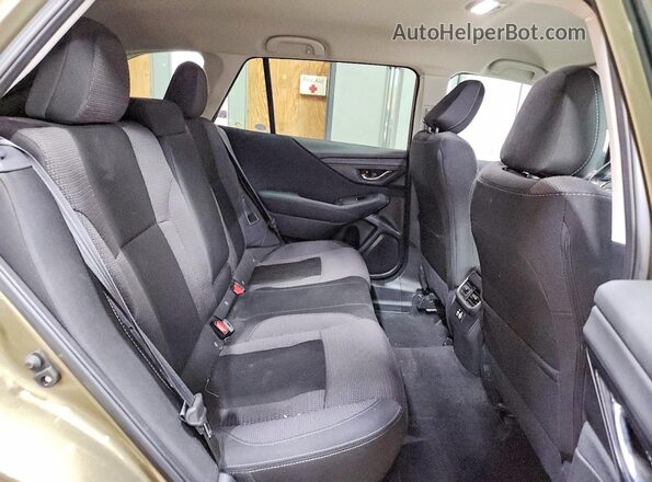 4S4BTADC2S3131650 2025 SUBARU OUTBACK Зеленый Вид задних сидений