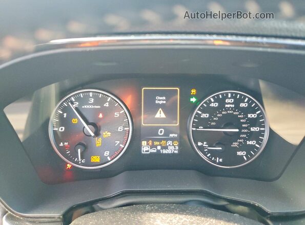 4S4BTADC2S3183103 2025 SUBARU OUTBACK Black ხელსაწყოთა პანელის ხედი