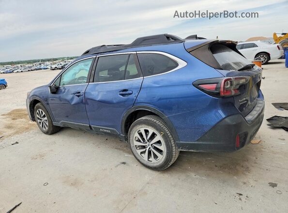 4S4BTADC3M3131370 2021 SUBARU OUTBACK Blue Trasero izquierdo