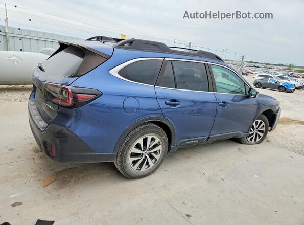 4S4BTADC3M3131370 2021 SUBARU OUTBACK Blue Trasero derecho
