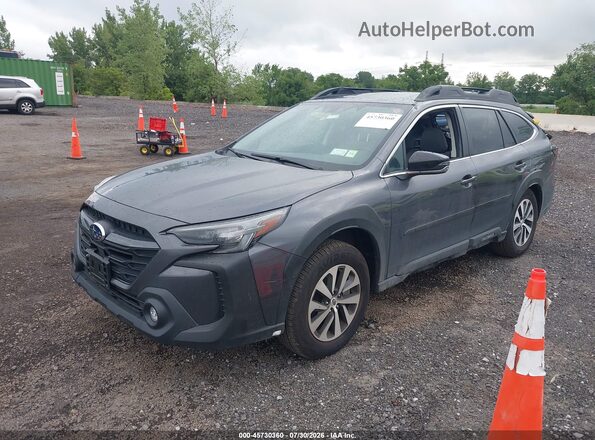 4S4BTADC3S3144374 2025 SUBARU OUTBACK Gray Vista tres cuartos delantera izquierda