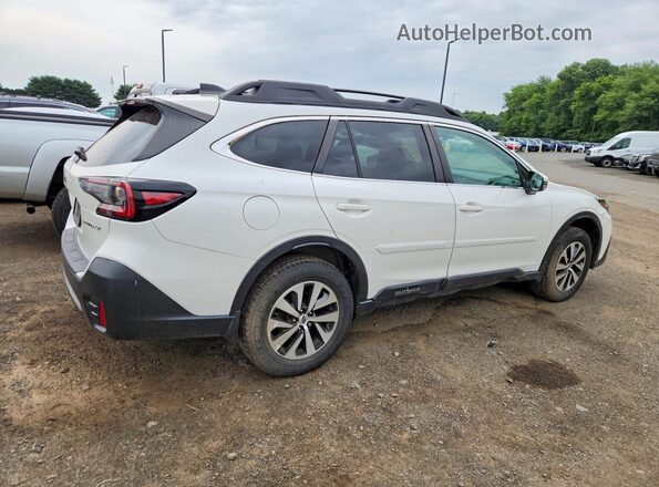 4S4BTADC4M3136688 2021 SUBARU OUTBACK White Trasero derecho