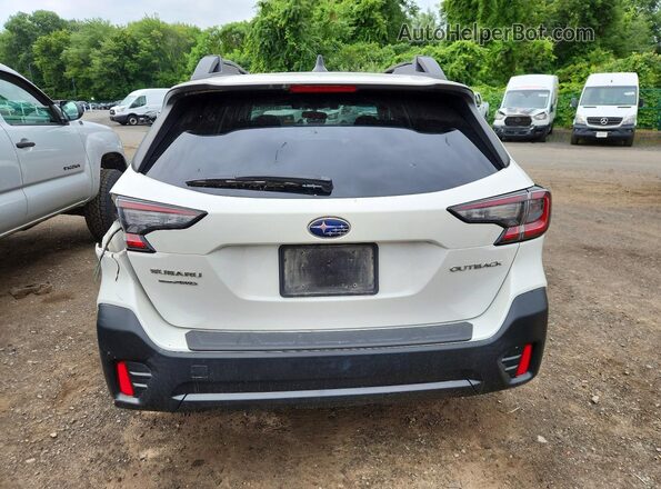 4S4BTADC4M3136688 2021 SUBARU OUTBACK White Vista trasera