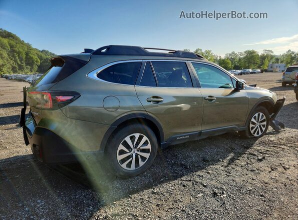 4S4BTADC4N3101165 2022 SUBARU OUTBACK Green Задня права чверть