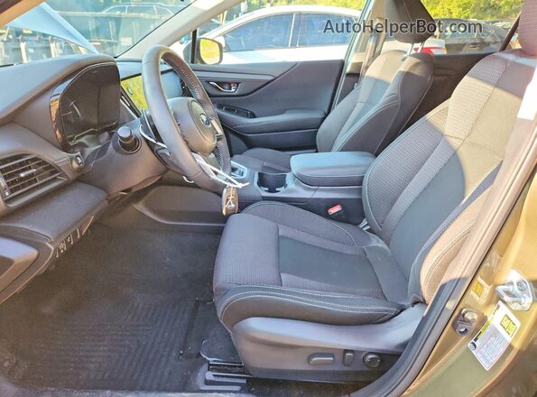 4S4BTADC4N3101165 2022 SUBARU OUTBACK Green Вид салону спереду