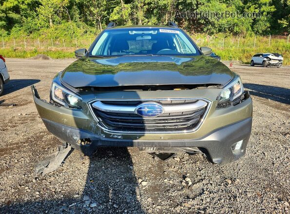4S4BTADC4N3101165 2022 SUBARU OUTBACK Green Вид спереду