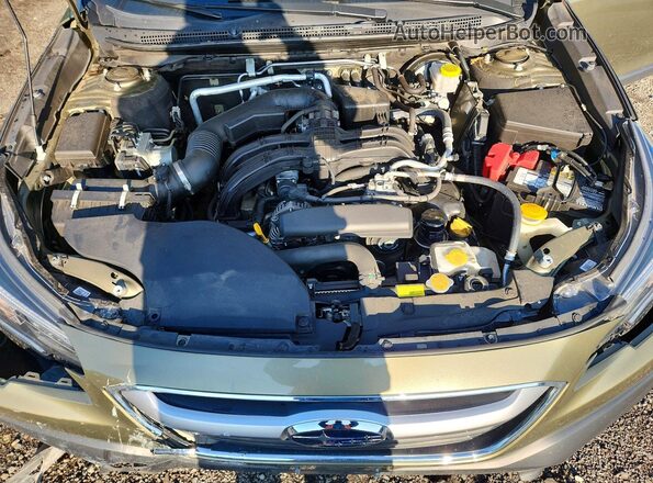 4S4BTADC4N3101165 2022 SUBARU OUTBACK Green Вид задньої частини салону
