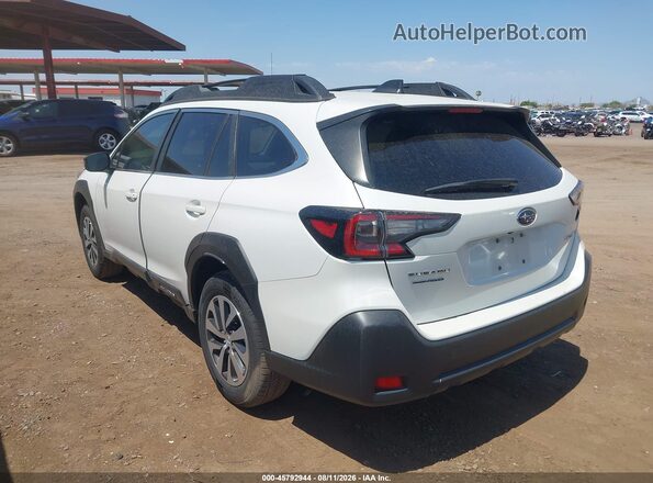 4S4BTADC4P3213113 2023 SUBARU OUTBACK White Rear left