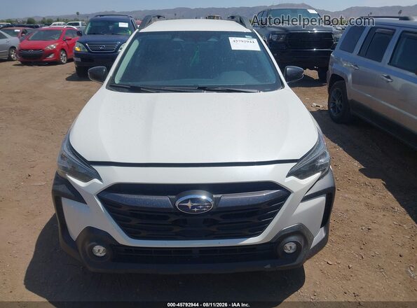 4S4BTADC4P3213113 2023 SUBARU OUTBACK White Instrument cluster view