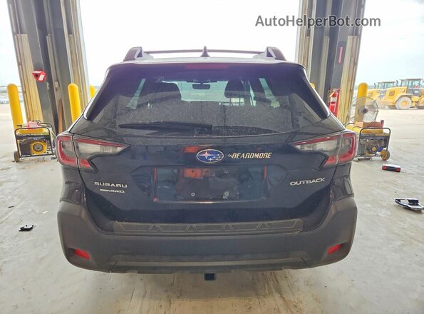 4S4BTADC4S3243527 2025 SUBARU OUTBACK Черный Вид сзади