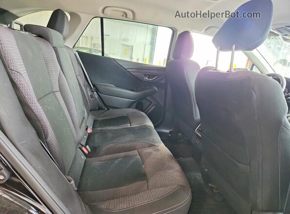 4S4BTADC4S3243527 2025 SUBARU OUTBACK Черный Вид задних сидений