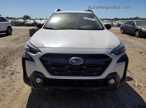 4S4BTADC4S3306545 2025 SUBARU OUTBACK White Вид спереду