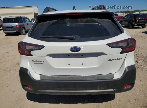 4S4BTADC4S3306545 2025 SUBARU OUTBACK White Вид ззаду