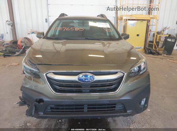4S4BTADC5M3139678 2021 SUBARU OUTBACK Зеленый Вид щитка приборов