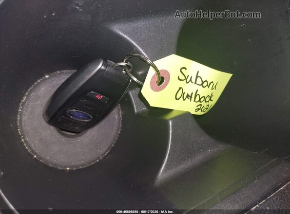 4S4BTADC5M3139678 2021 SUBARU OUTBACK Зеленый Вид панели приборов