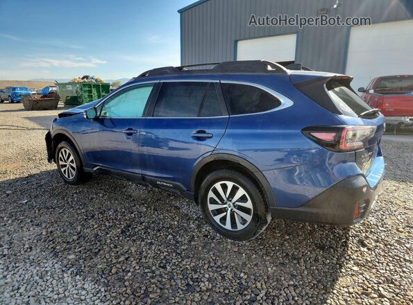 4S4BTADC5M3213309 2021 SUBARU OUTBACK Blue Trasero izquierdo