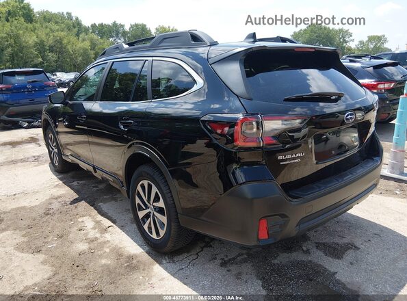 4S4BTADC5M3220468 2021 SUBARU OUTBACK Black უკანა მარცხენა