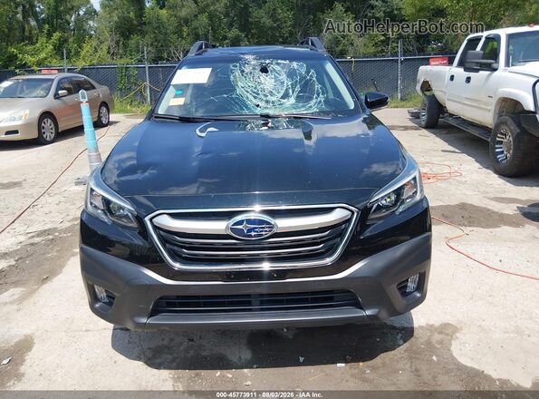 4S4BTADC5M3220468 2021 SUBARU OUTBACK Black უკანა სალონის ხედი