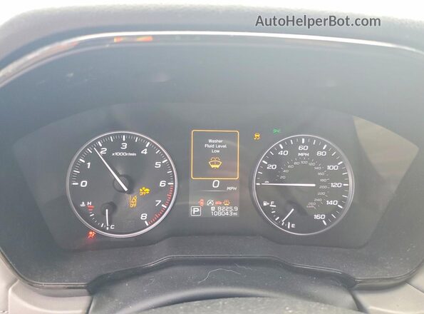 4S4BTADC5N3156160 2022 SUBARU OUTBACK Gray Vista del cuadro de instrumentos