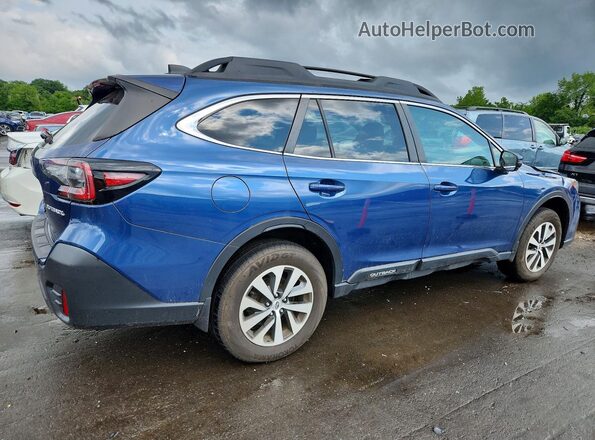 4S4BTADC5N3207317 2022 SUBARU OUTBACK Синий Задняя правая четверть