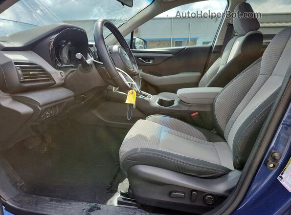 4S4BTADC5N3207317 2022 SUBARU OUTBACK Синий Вид салона спереди