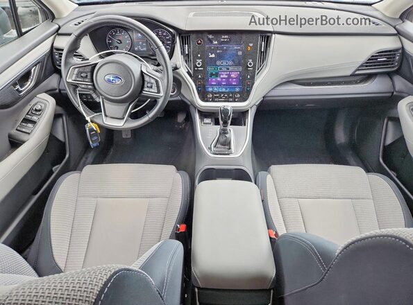 4S4BTADC5N3207317 2022 SUBARU OUTBACK Синий Вид панели приборов