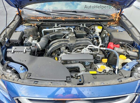 4S4BTADC5N3207317 2022 SUBARU OUTBACK Синий Вид подкапотного пространства