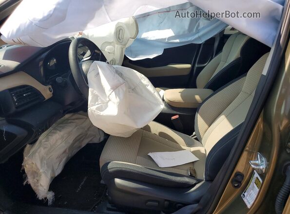 4S4BTADC5R3170498 2024 SUBARU OUTBACK Green Вид салону спереду