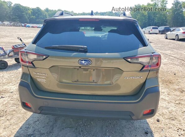 4S4BTADC5R3170498 2024 SUBARU OUTBACK Green Вид ззаду