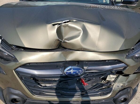 4S4BTADC5R3170498 2024 SUBARU OUTBACK Green Вид підкапотного простору