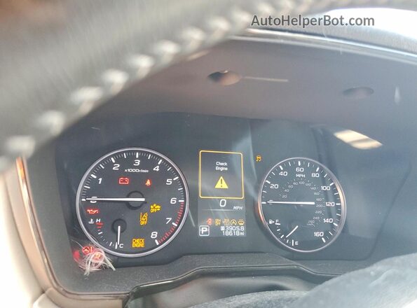 4S4BTADC5R3170498 2024 SUBARU OUTBACK Green Вид щитка приладів