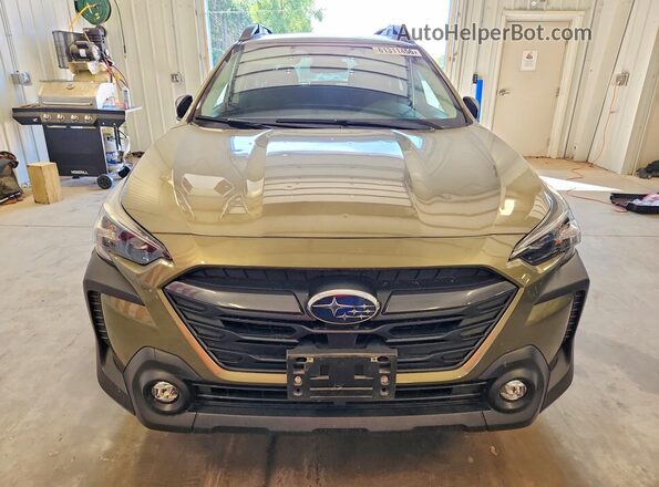 4S4BTADC5R3299826 2024 SUBARU OUTBACK Green წინა ხედი