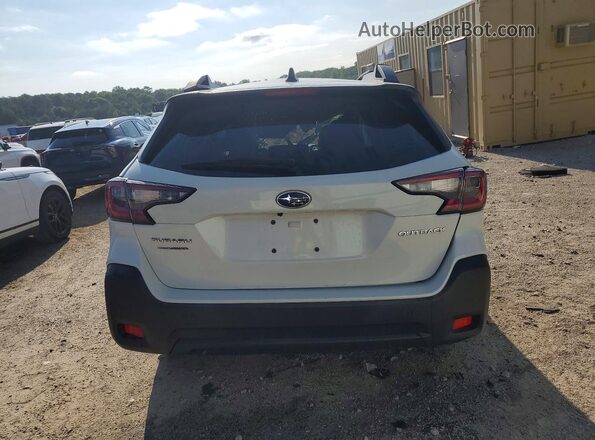 4S4BTADC6P3214456 2023 SUBARU OUTBACK White Widok z tyłu