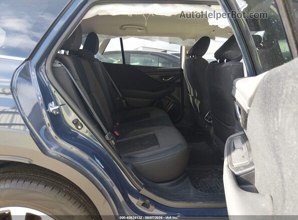 4S4BTADC6S3169110 2025 SUBARU OUTBACK Blue Widok naklejki z numerem VIN