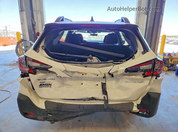 4S4BTADC6S3313948 2025 SUBARU OUTBACK White Vista trasera