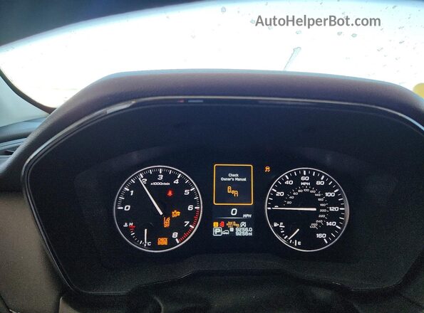4S4BTADC6S3313948 2025 SUBARU OUTBACK White Vista del cuadro de instrumentos