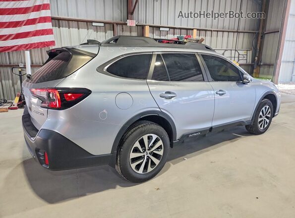 4S4BTADC7N3164132 2022 SUBARU OUTBACK Silver Задня права чверть