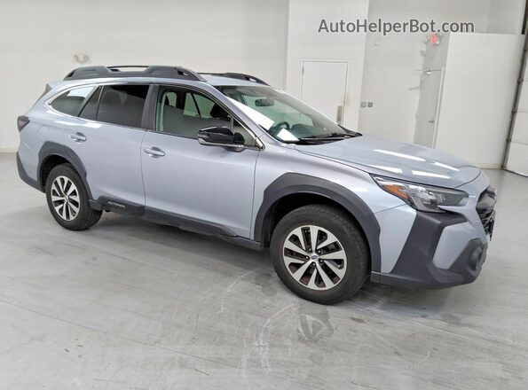 4S4BTADC7P3176591 2023 SUBARU OUTBACK Серебряный Передняя правая четверть