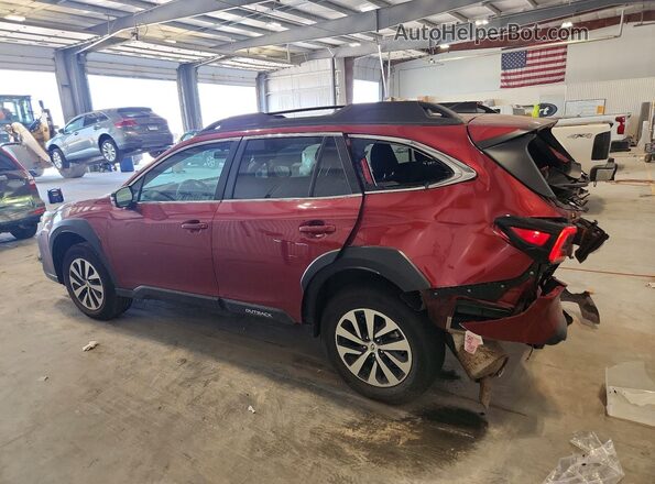 4S4BTADC7R3187285 2024 SUBARU OUTBACK Maroon უკანა მარცხენა