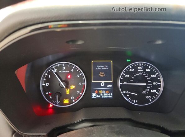 4S4BTADC7R3187285 2024 SUBARU OUTBACK Maroon ხელსაწყოთა პანელის ხედი