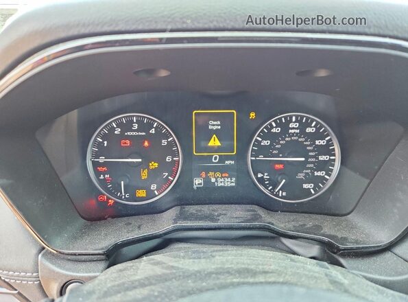 4S4BTADC7S3161792 2025 SUBARU OUTBACK Black Սարքավորումների վահանակի տեսք