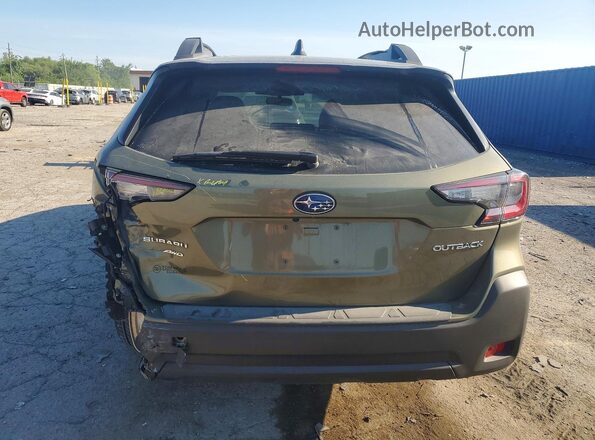4S4BTADC7S3306653 2025 SUBARU OUTBACK Green უკანა ხედი