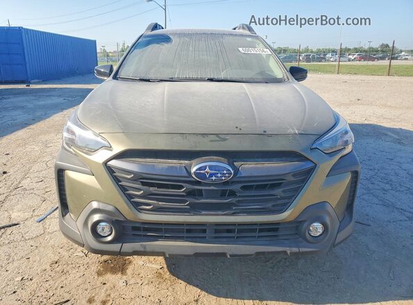 4S4BTADC7S3306653 2025 SUBARU OUTBACK Green წინა ხედი