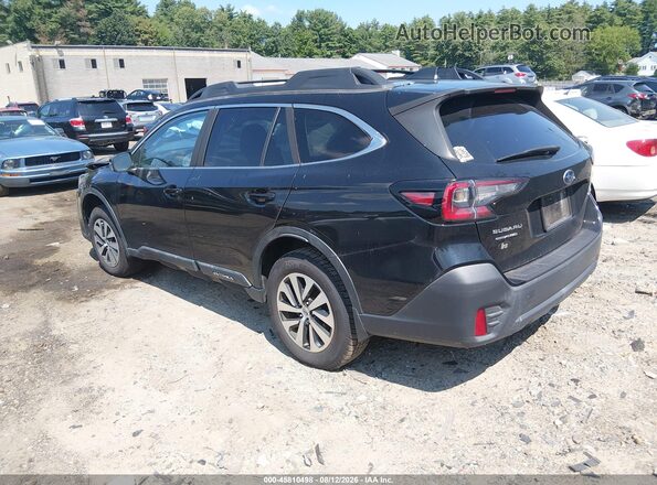 4S4BTADC8N3102089 2022 SUBARU OUTBACK Black Задня ліва чверть