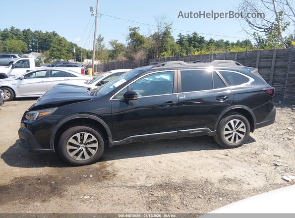 4S4BTADC8N3102089 2022 SUBARU OUTBACK Black Вид задньої частини салону