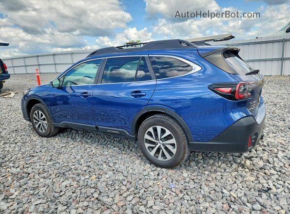 4S4BTADC8N3275983 2022 SUBARU OUTBACK Blue Rear left